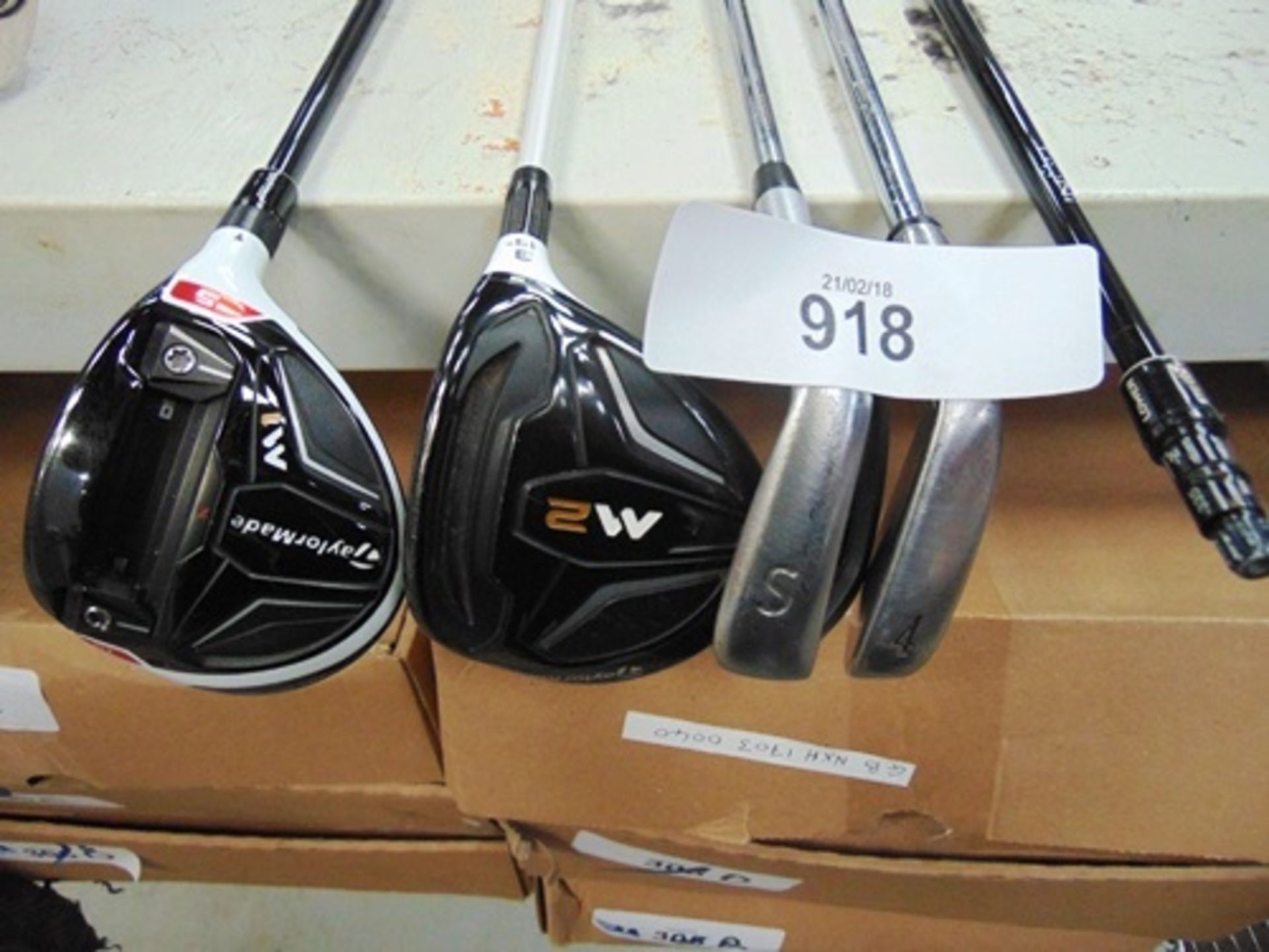 1 x Taylormade M2 No. 3 club, 1 x Taylormade M1 No. 5 club, 1 x Ping 120 sand wedge, 1 x Callaway - Image 3 of 3