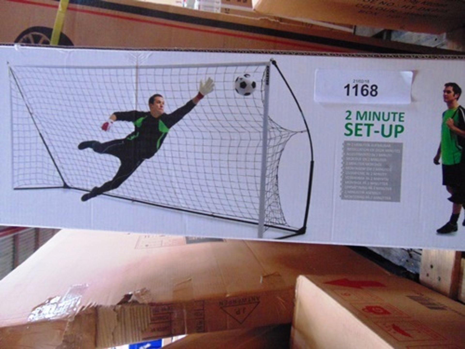 Flick Urban skill set football targets together with Quick Play ultra-portable goal, 4.88 x 2. - Image 2 of 3