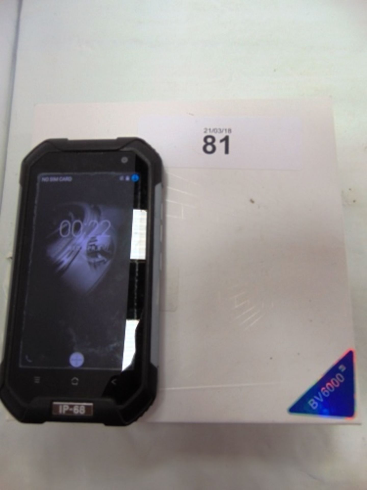 2 x Blackview BV6000 smartphones, IMEI's: 359711072519910 and 359177072519928, 357374081530832 and