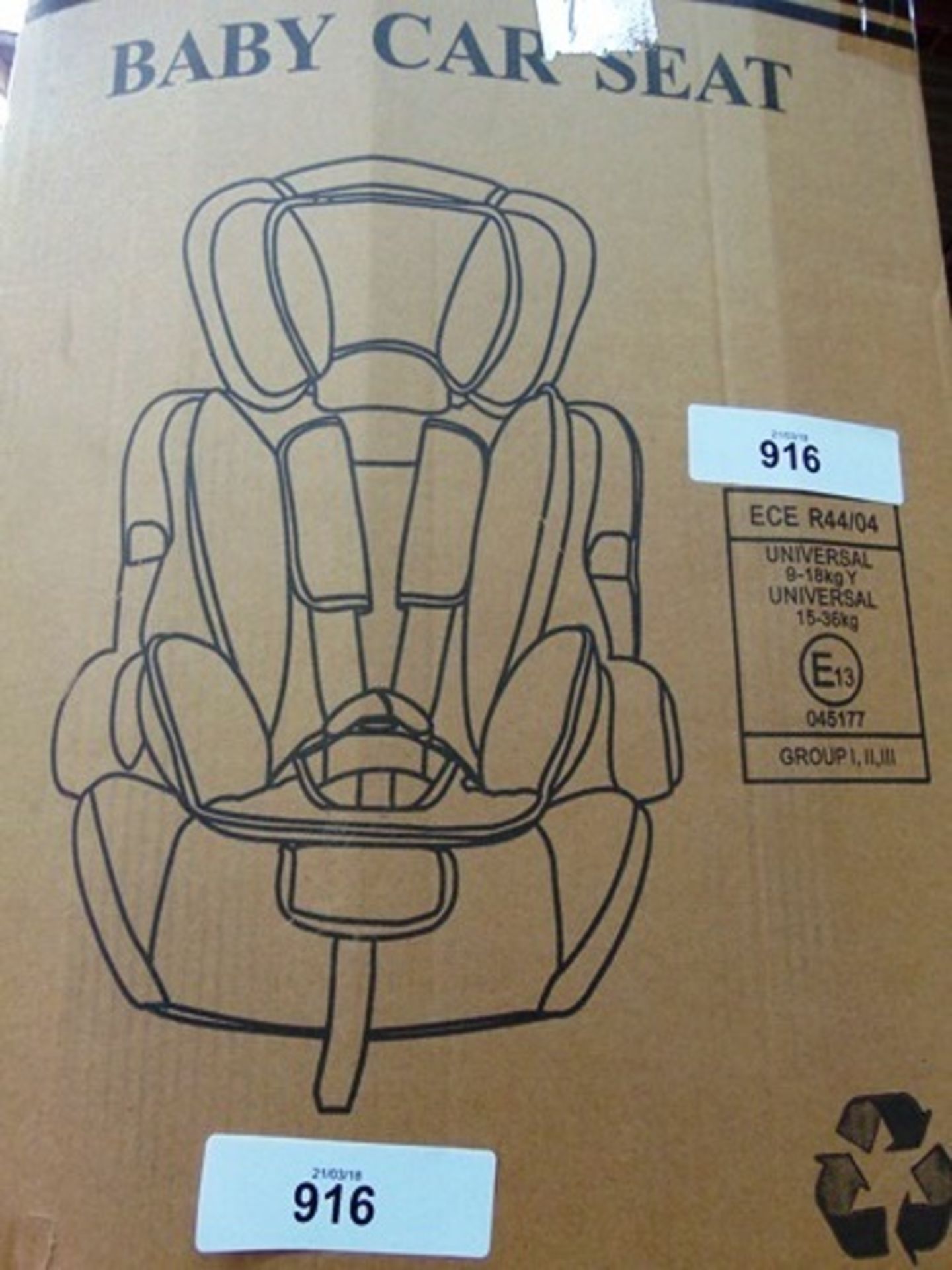 Baby car seat - New (GS8)