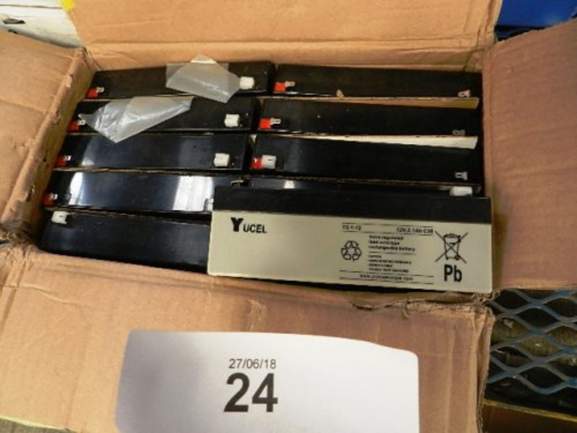 20 x Yucel Y2 1.-12 12V 2.1ah batteries - New (TC8)