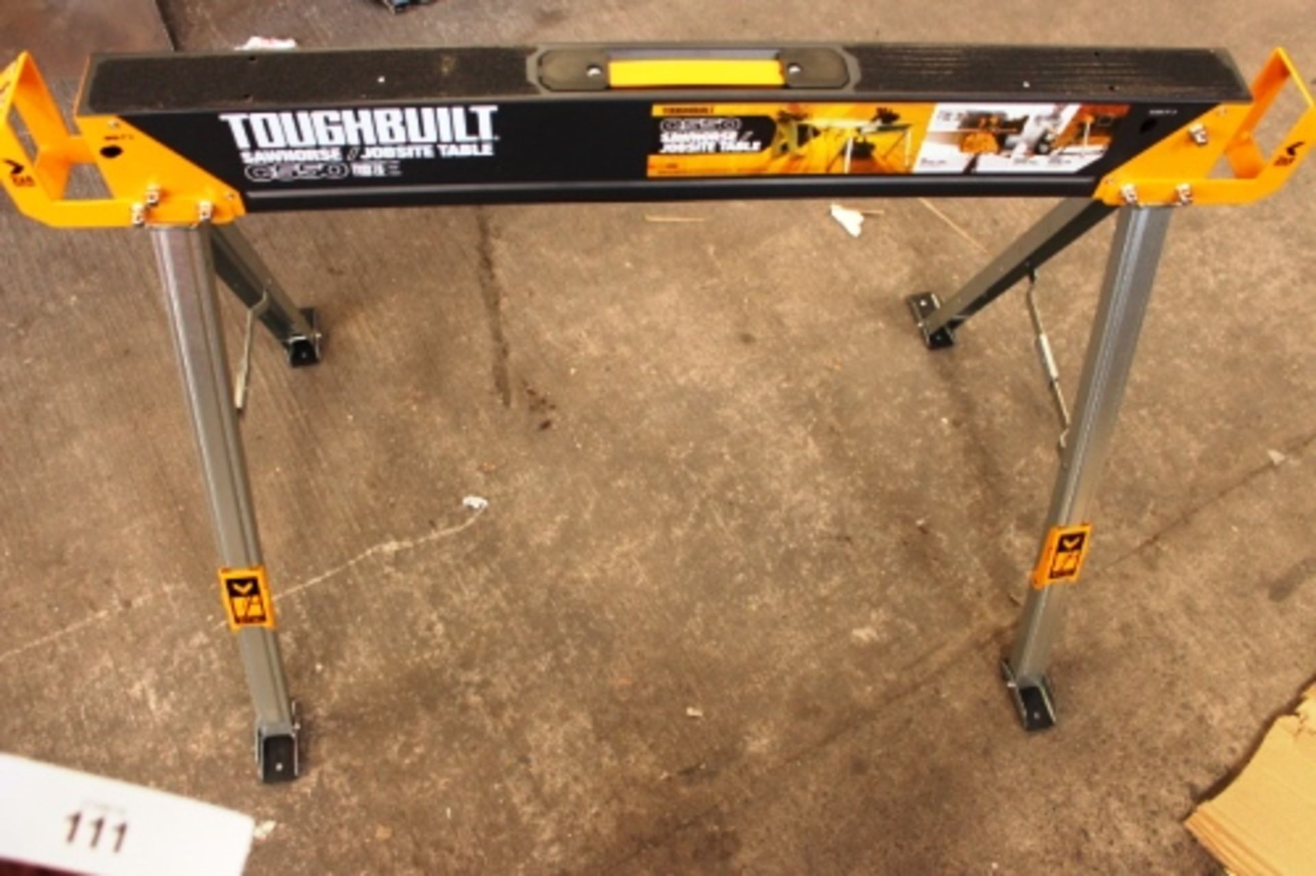 Toughbuilt saw horse job site table - New in box (TC1 Floor)