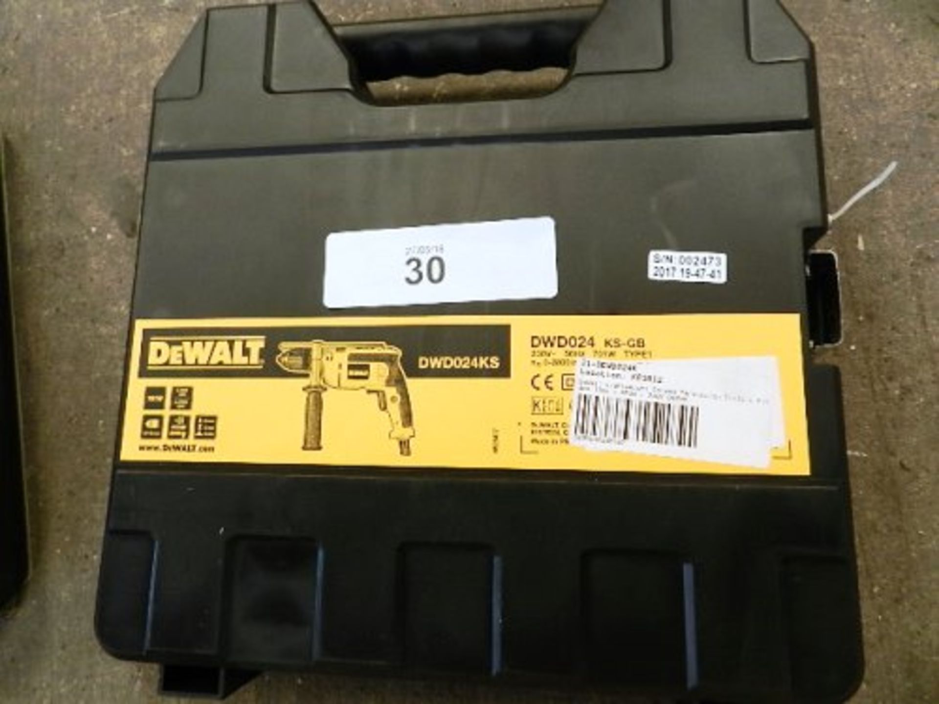 DeWalt 230V power drill, model DWD024KS - Sealed new (TC1)