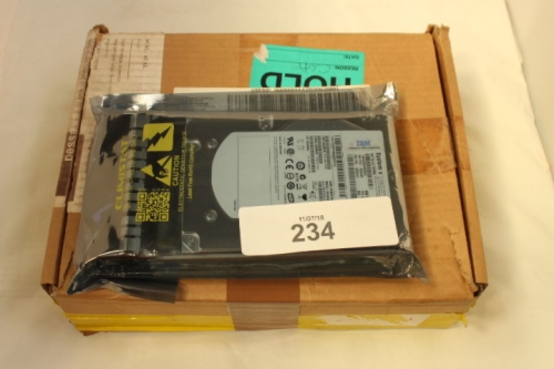 An IBM system X 42D0560 450 GB hard drive 15 K-rpm plus SCSI drive test report health test and drive