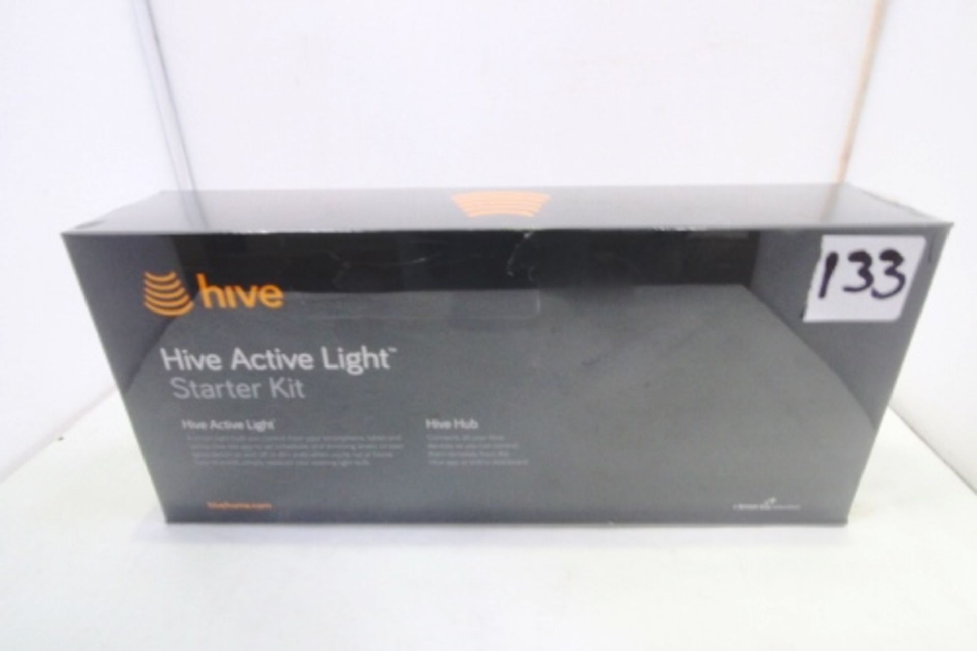 A Hive Active light starter kit, reference number UK7001652. This item has not been tested or