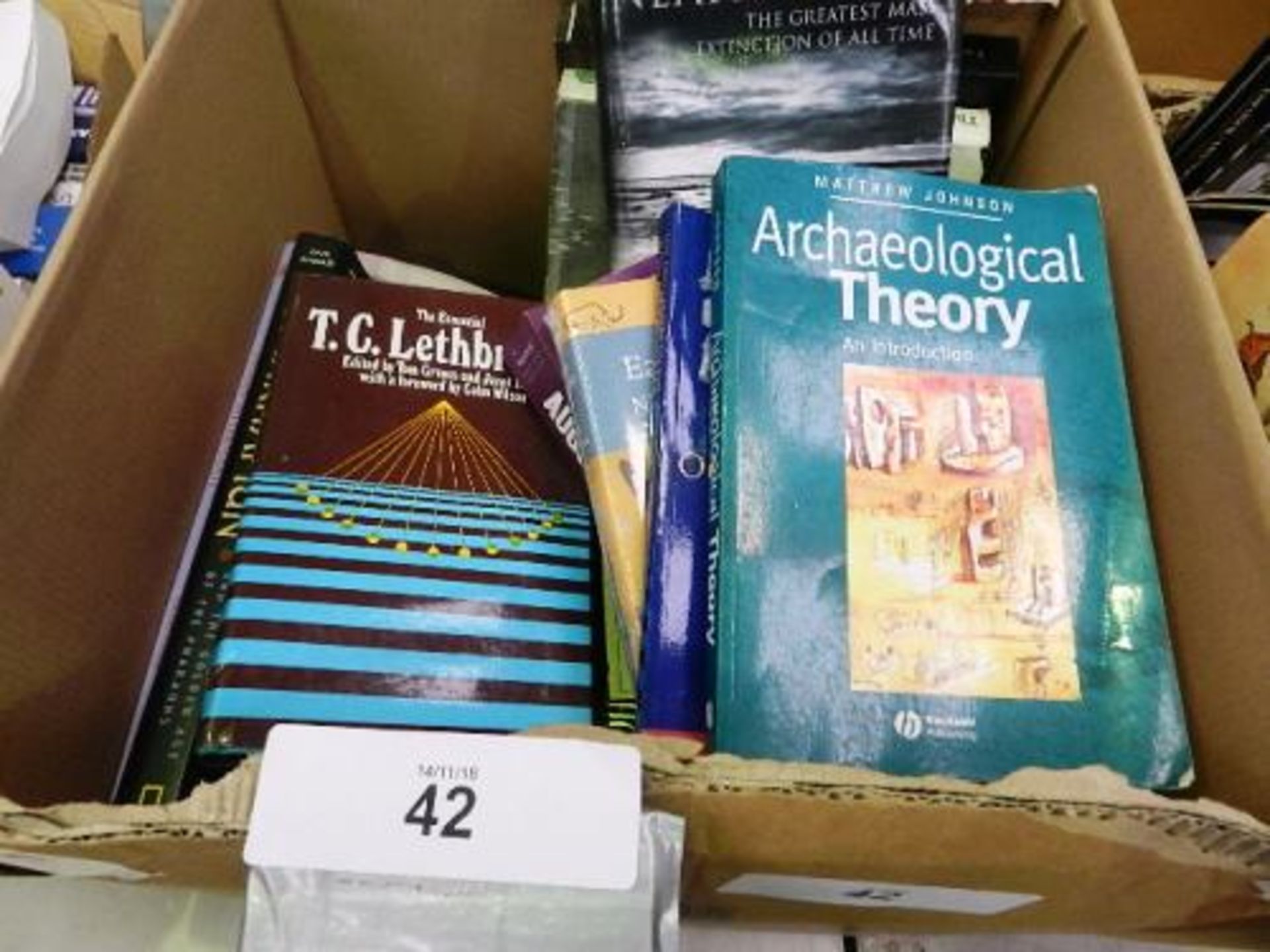 Assorted archaeological themed books, including Excavations at Fishbourne (2vols) Cunliffe,