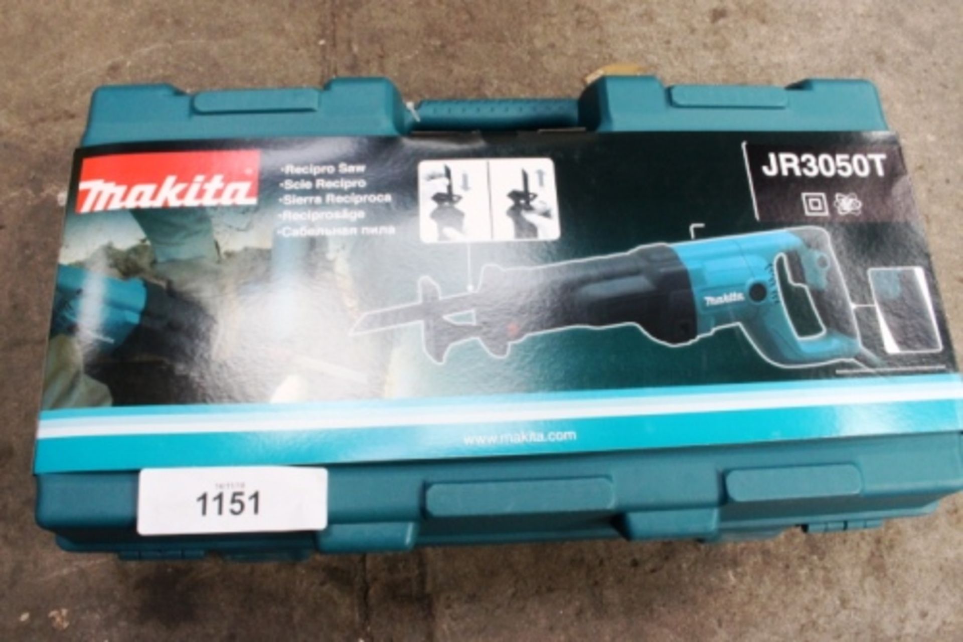 1 x Makita JR3050T, 220-240V reciprocating saw - Sealed new (TC3)