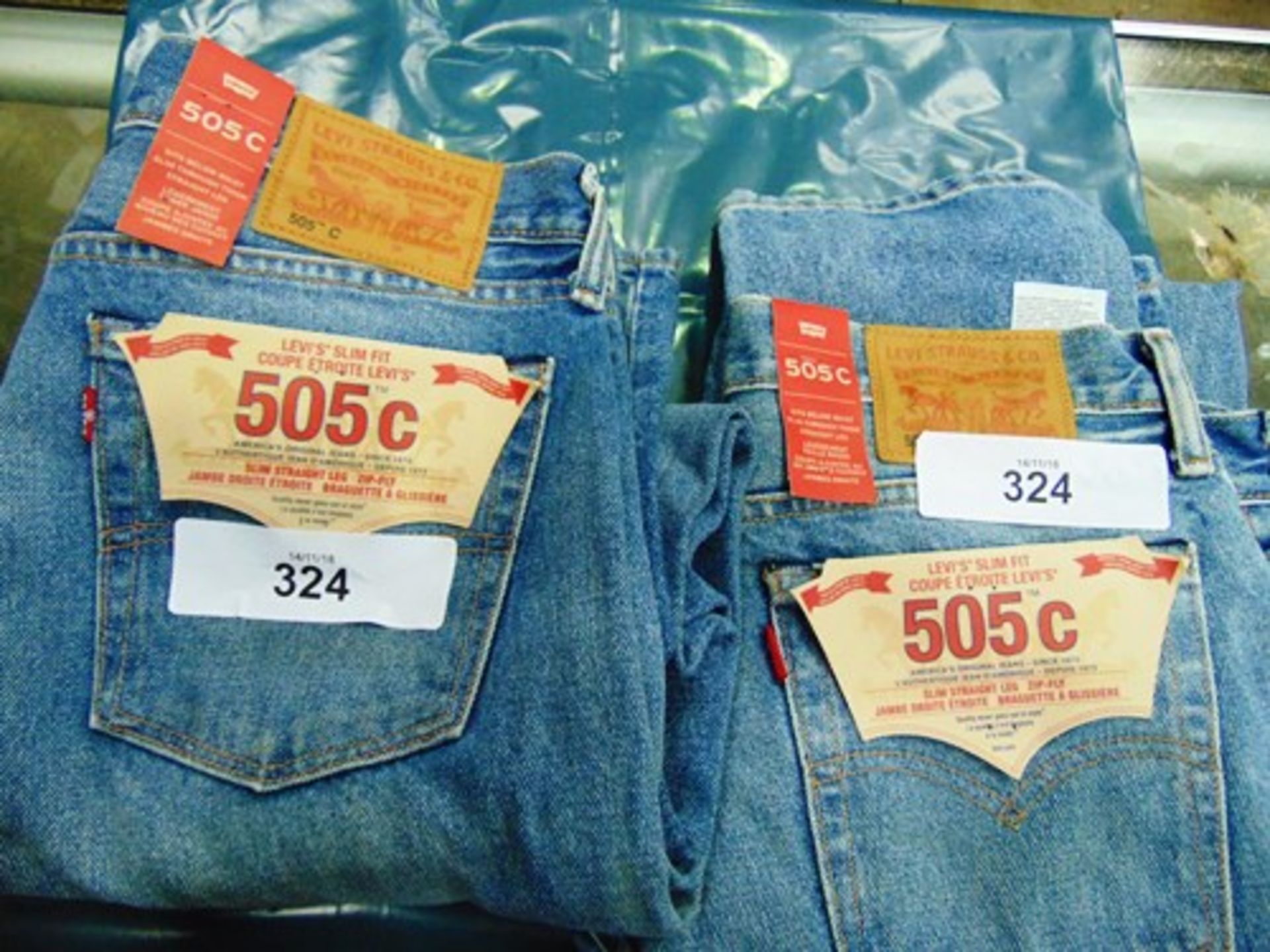 2 x pairs of Levi Strauss 505C jeans, size 30, length 32 - New with tags (CC1)