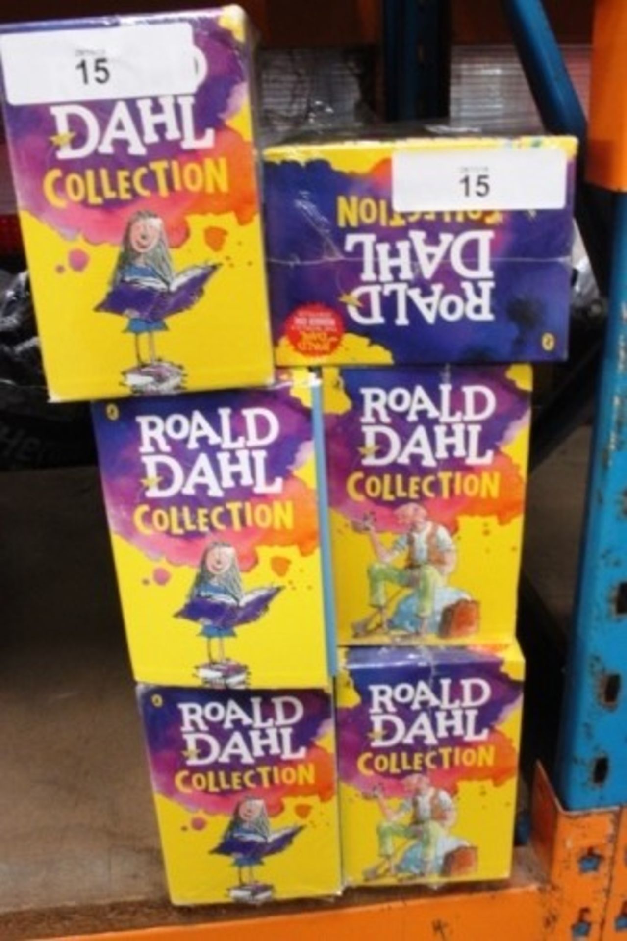 6 x Roald Dahl collection box sets, comprising of 4 x sealed, 2 x open - Second hand (25)