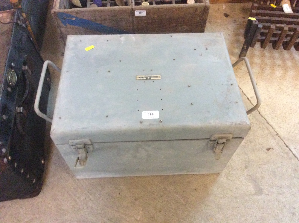 A World War II War Department steel box