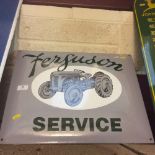 A Ferguson Service sign, 50cm x 40cm