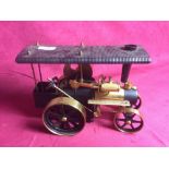 A model of a Wilesco traction engine
