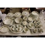 A large quantity of Wedgwood Quince pattern tea an