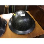 A WW2 Bakelite munition workers helmet
