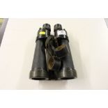 WW1 Barr & Stroud pair of naval binoculars