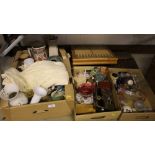 Three trays of various sundries to include a Royal