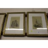 E Dolby, pair of watercolour studies depicting Sal