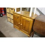 A pine tv cabinet