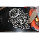 A 5 x 16 tow chain