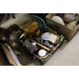 A box containing various sundries