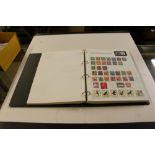 A Worldex stamp album with world collection, usefu