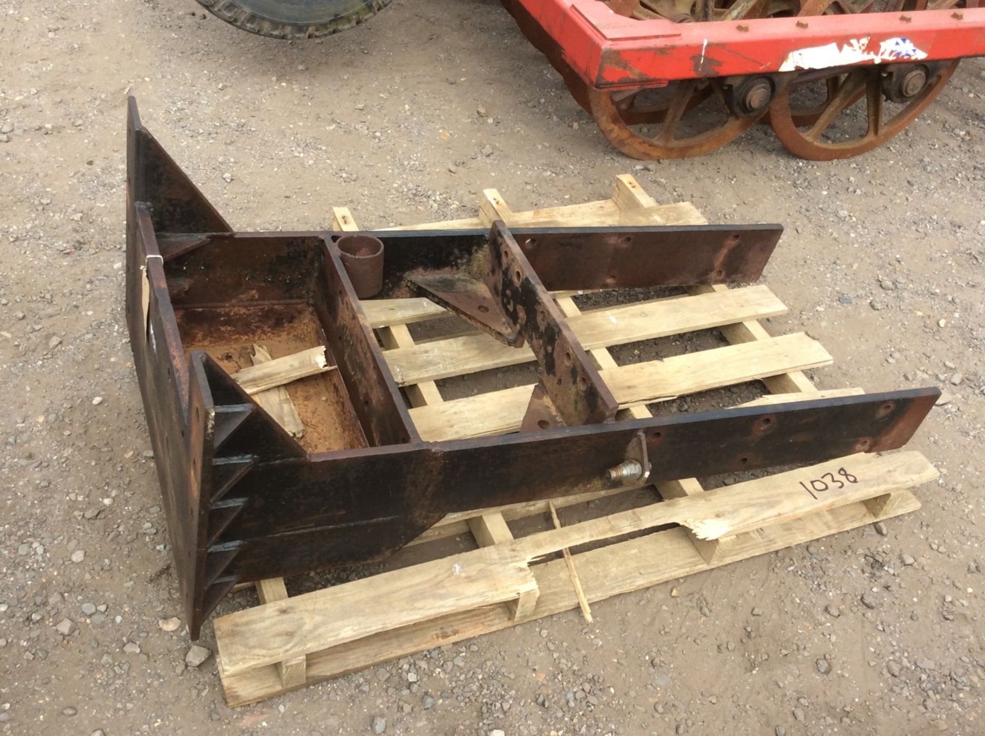 Weight frame to fit Case MX tractor, suitable for Farm Force front press.