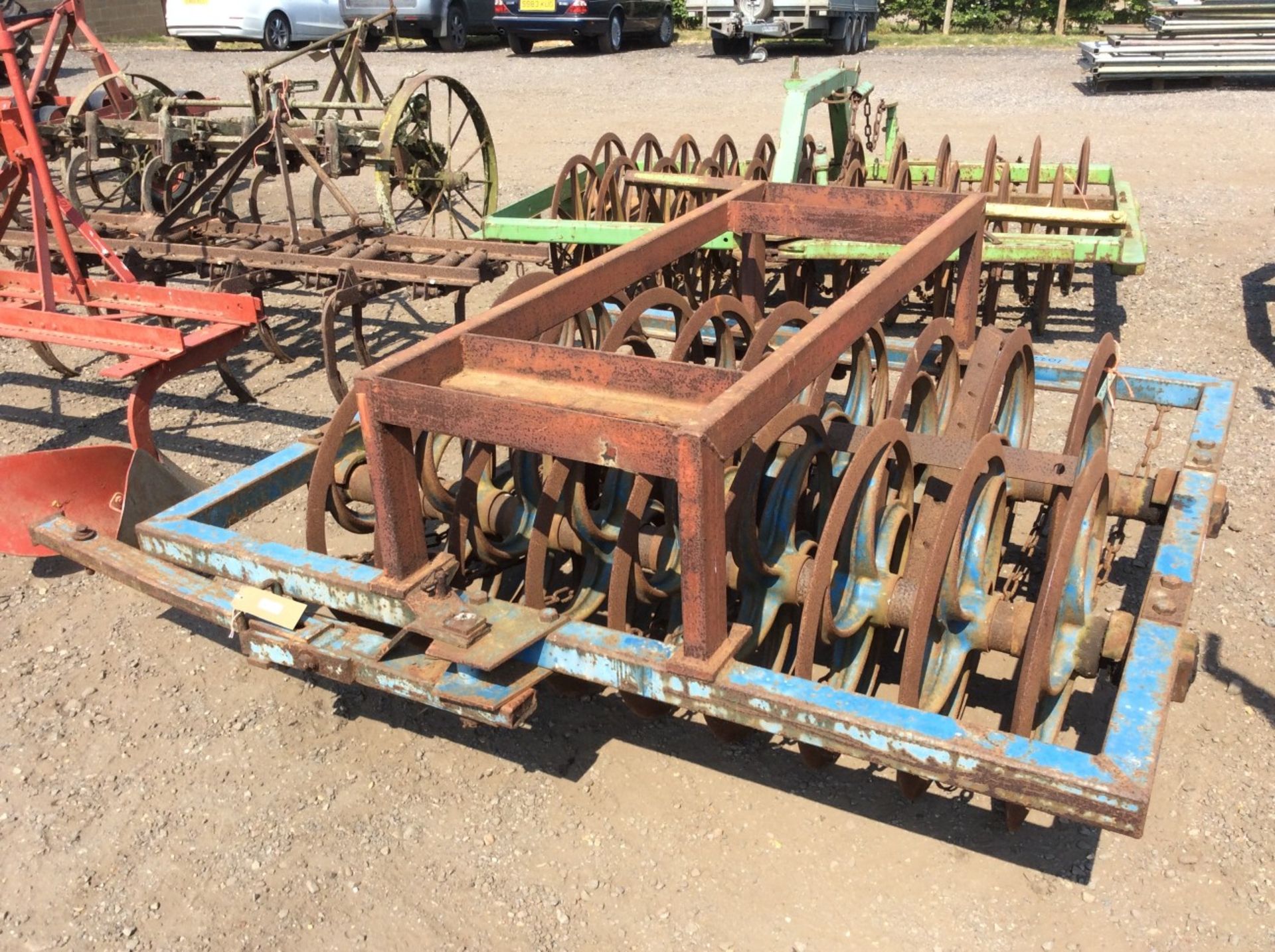 Dowdeswell furrow press to suit 5/6F plough. Model 1112. Serial number 6654. - Image 3 of 4