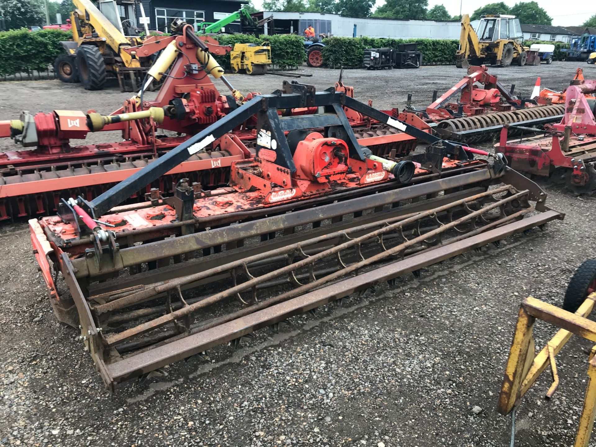 Maschio 4m power harrow with eradicator tines. - Image 2 of 2