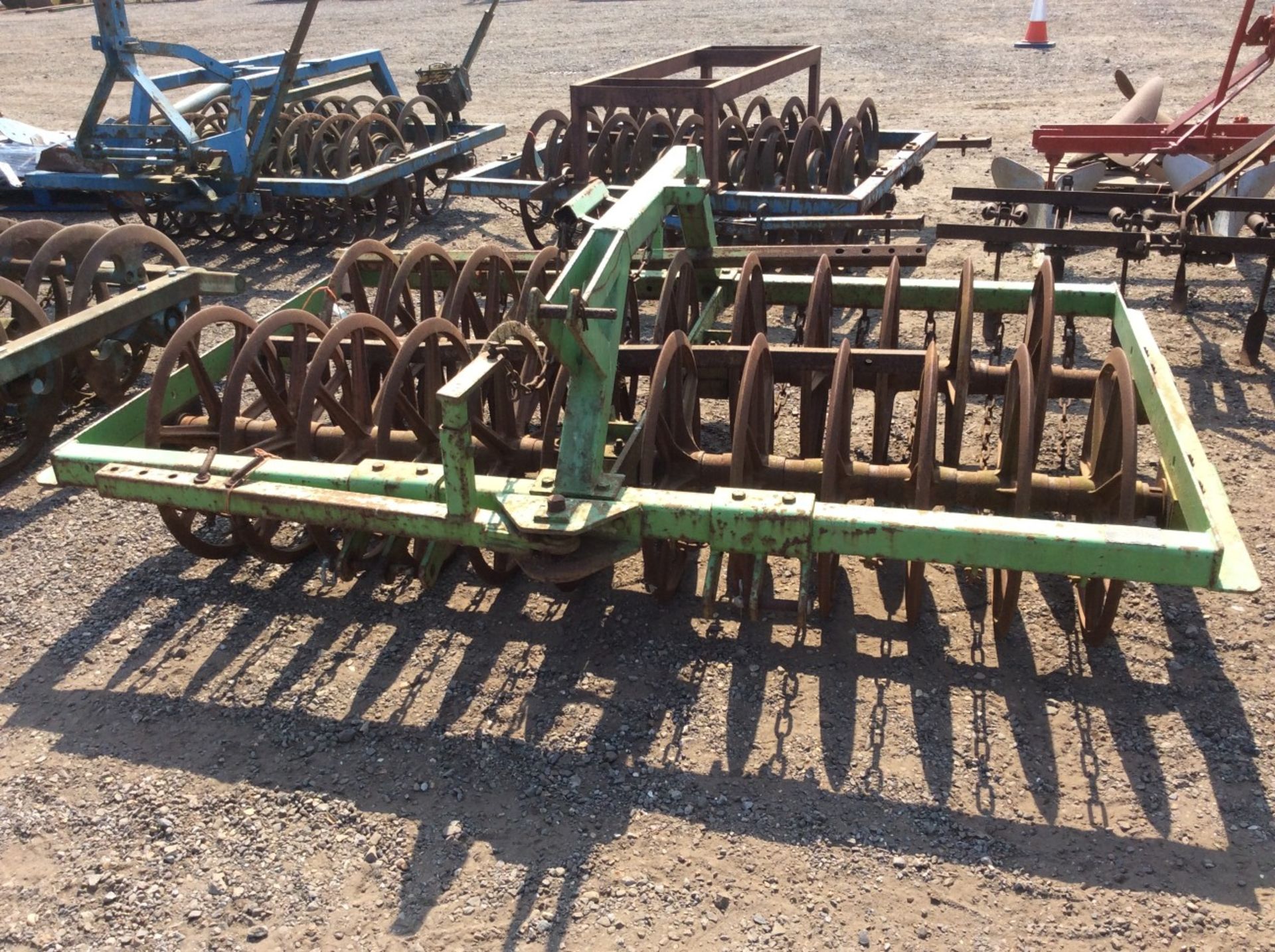 Dowdeswell furrow press to suit 5/6F plough. Model 1112. Serial number 6654. - Image 2 of 4