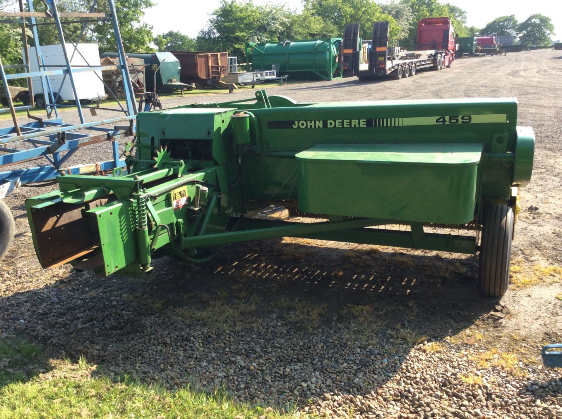 John Deere 459 conventional baler. 1991. - Image 2 of 4