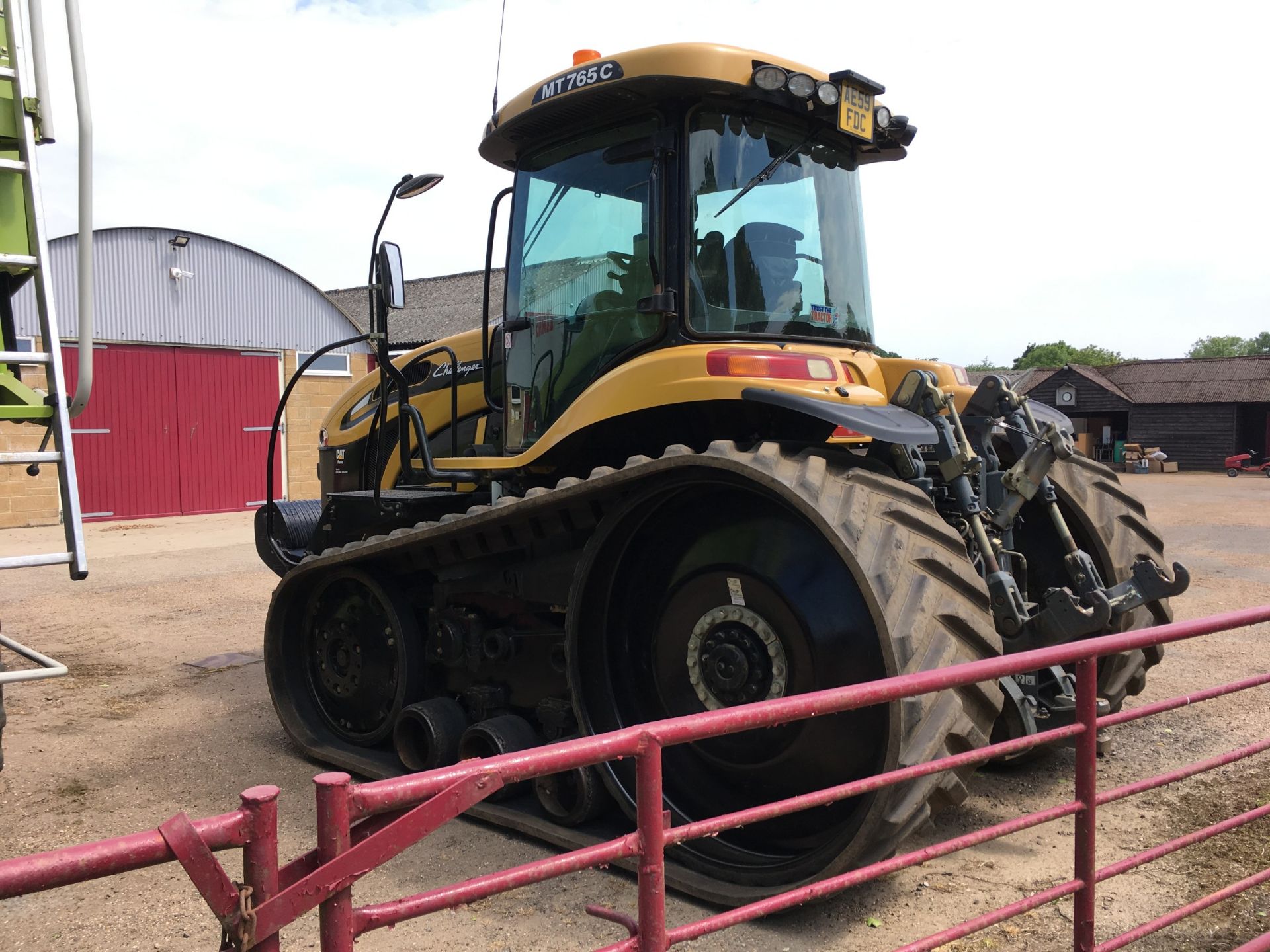 CAT Challenger MT765C rubber track crawler. Registration AE59 FDC. 5,840 hours. Serial number - Image 5 of 11