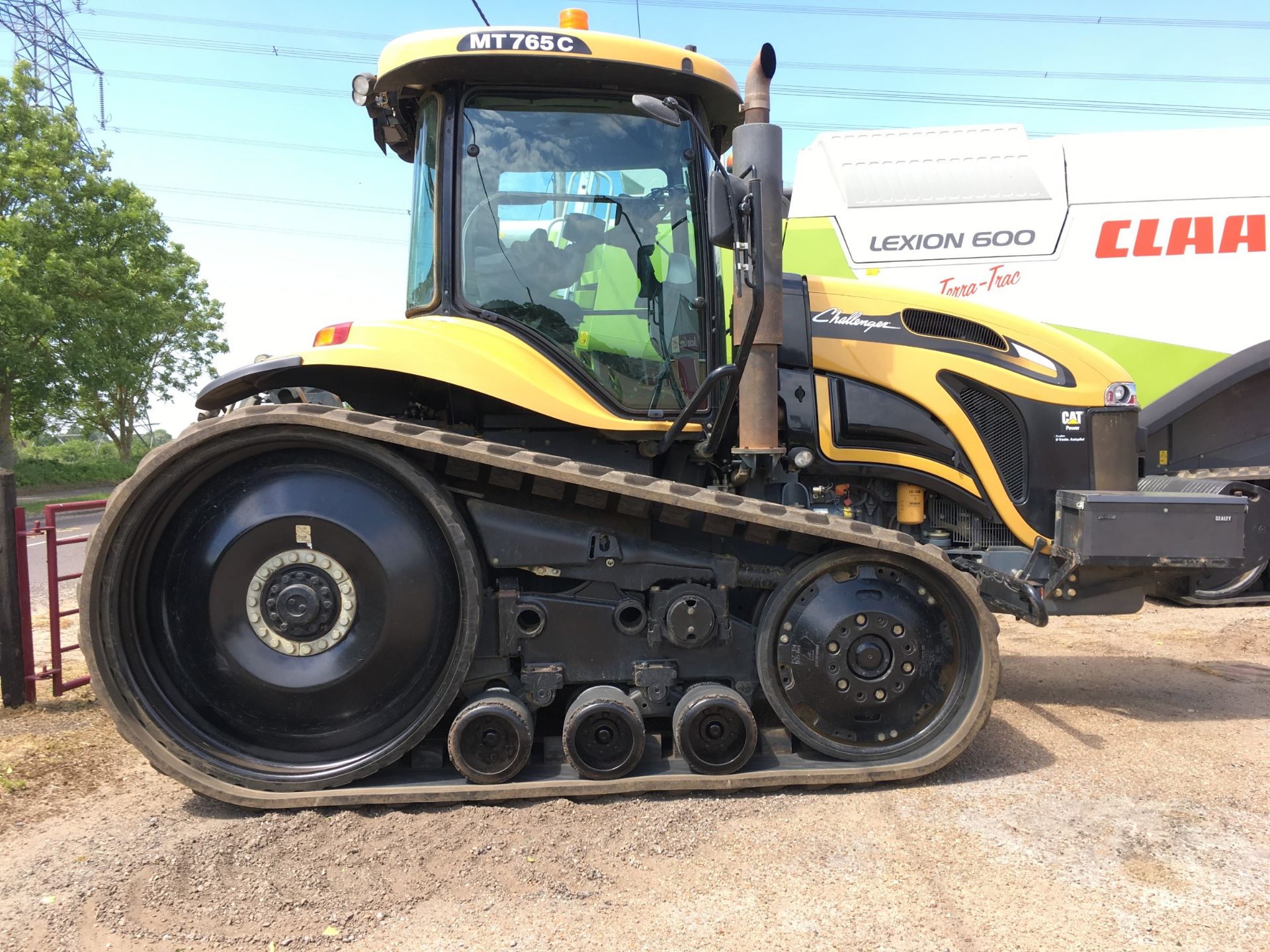 CAT Challenger MT765C rubber track crawler. Registration AE59 FDC. 5,840 hours. Serial number - Image 2 of 11