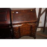 A veneered Victorian bureau