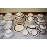 A quantity of Crown Ducal dinnerware