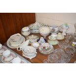 A quantity of various china