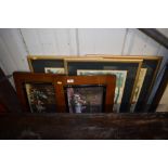 A quantity of various pictures and prints