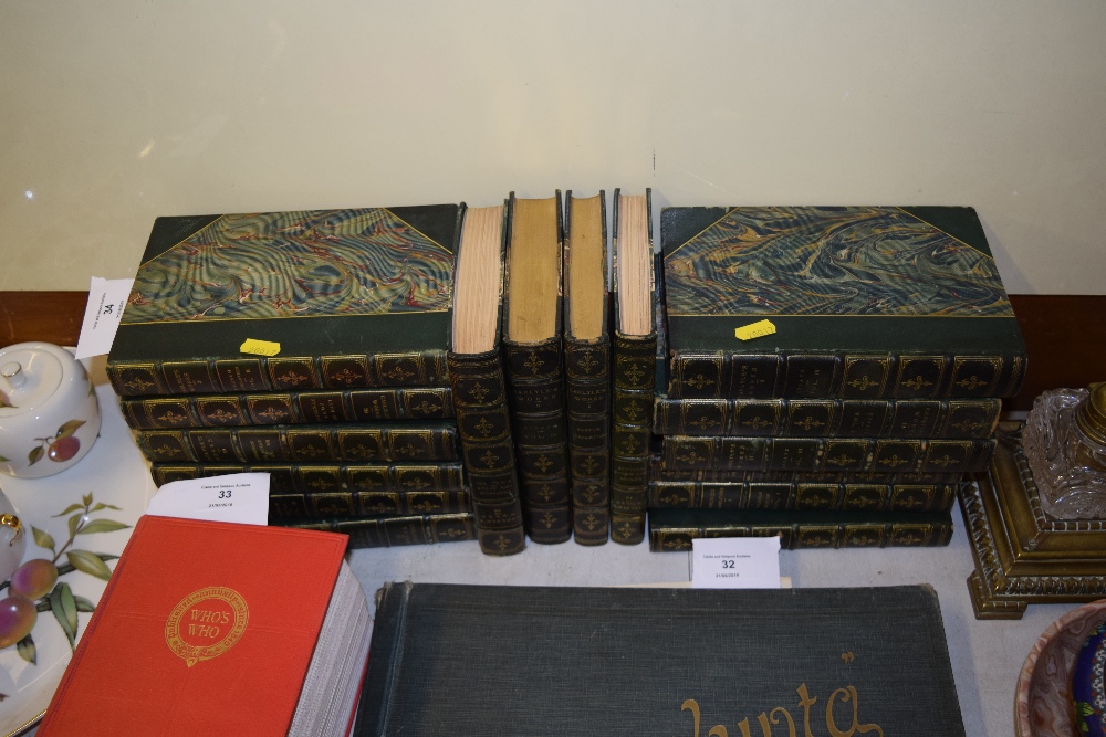 A collection of mid-19th Century leather bound edi