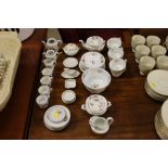 A quantity of children's teaware, and Victorian fl