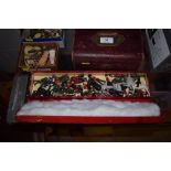 A box of Britains soldiers "Regiments of All Nation