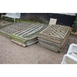 A quantity of fence panels