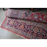 An approx. 13ft x 8'9" floral patterned carpet