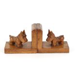 A pair of Art Deco Scottie dog bookends