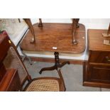 A 19th Century mahogany tilt top occasional table