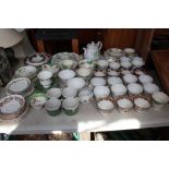 A large quantity of teaware