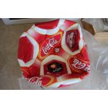 A Coca-Cola football