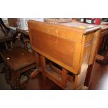 A small drop leaf table