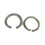 Two Bronze Age? bangles