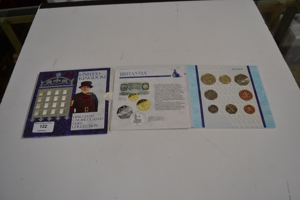 A 1994 United Kingdom uncirculated coin collection