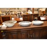 Three various Wedgwood dishes