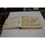 A stamp album of the late 1800's with many good we